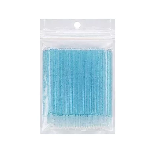 Microbrush applikátor - csillámos  100 db