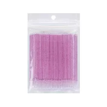 Microbrush applikátor - csillámos  100 db
