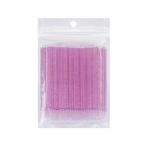 Microbrush applikátor - csillámos  100 db