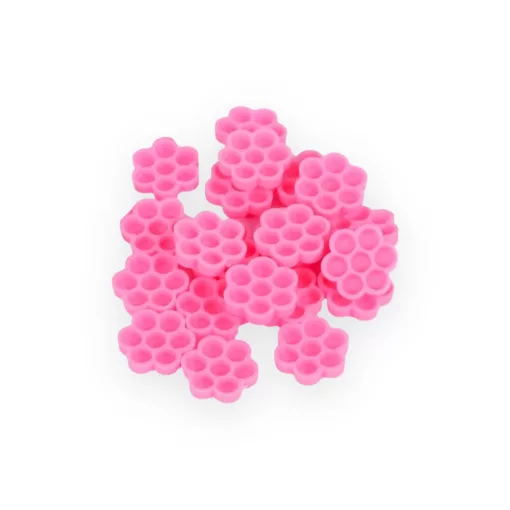 Ragasztó tartó virág 100 db 