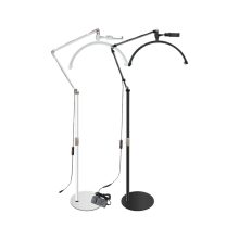 LED Moon lámpa - fekete, fehér , telefontartóval 